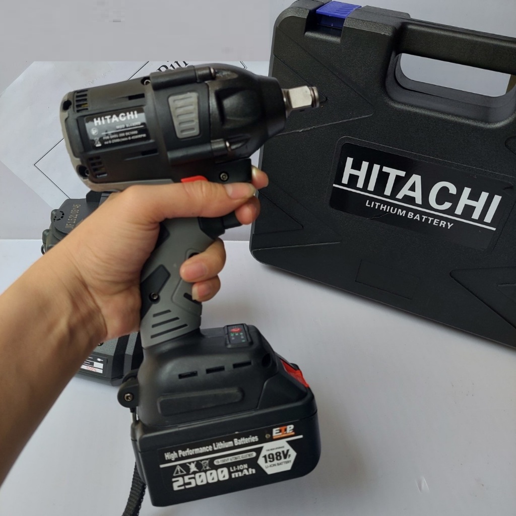 [RẺ VÔ ĐỊCH] Siết Bulong Hitachi Không Chổi Than 198vf