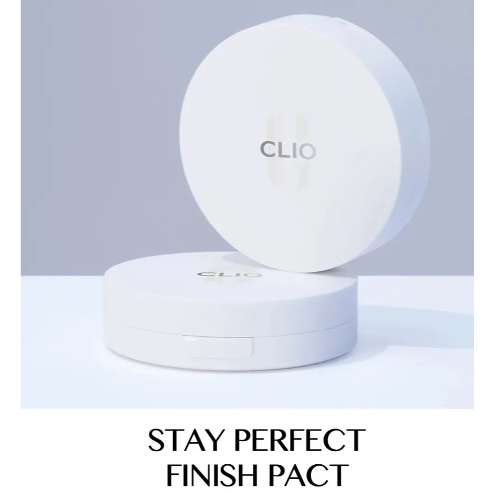 Ảnh Phấn Phủ Nén Kiềm Dầu Clio Stay Perfect Finish Pact 8G 3