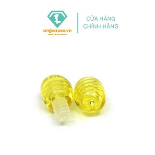 Khóa chốt xuyên vòng tay và cổ hổ phách Amber cho bé - Chốt lẻ để sửa vòng tay và vòng cổ amber - có kèm sẵn 1m dây