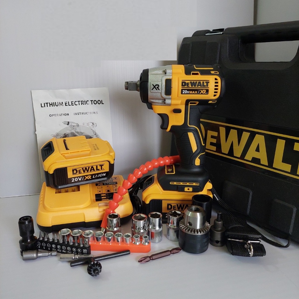 Máy siết bulong DW20V DCF887 Cao Cấp- Động cơ không chổi than