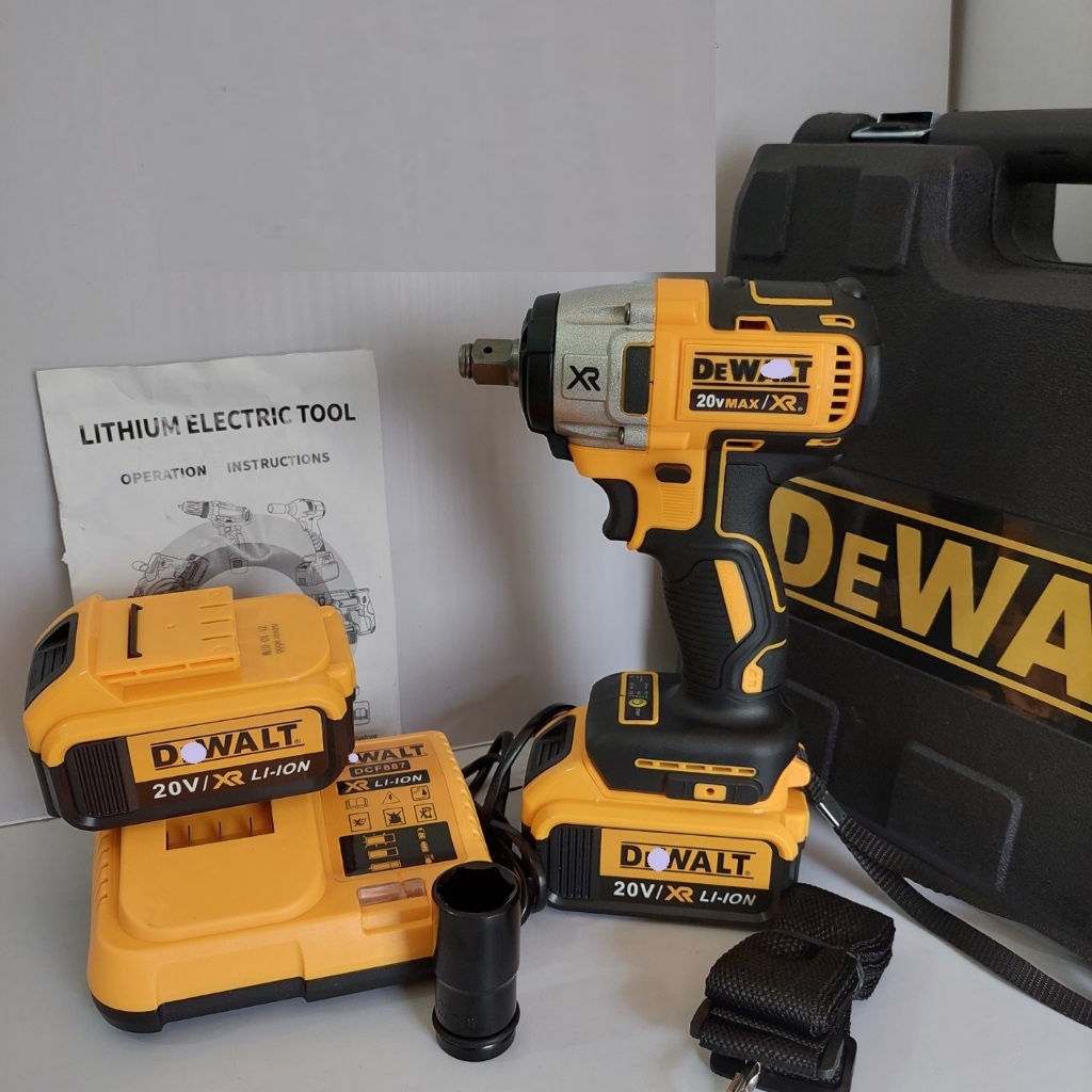 Máy siết bulong DW20V DCF887 Cao Cấp- Động cơ không chổi than