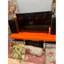 THẢM LÔNG TRẢI BÀN TRANG ĐIỂM - THẢM DECOR MÀU CAM LÔNG DÀI