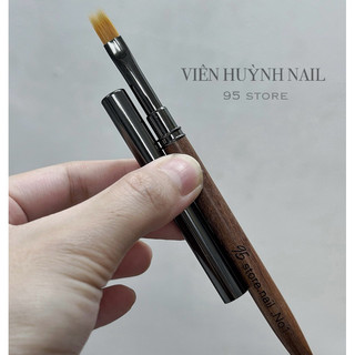 Cọ ombre lông ngắn cao cấp - cọ xước làm ombre nail không tạo vệt