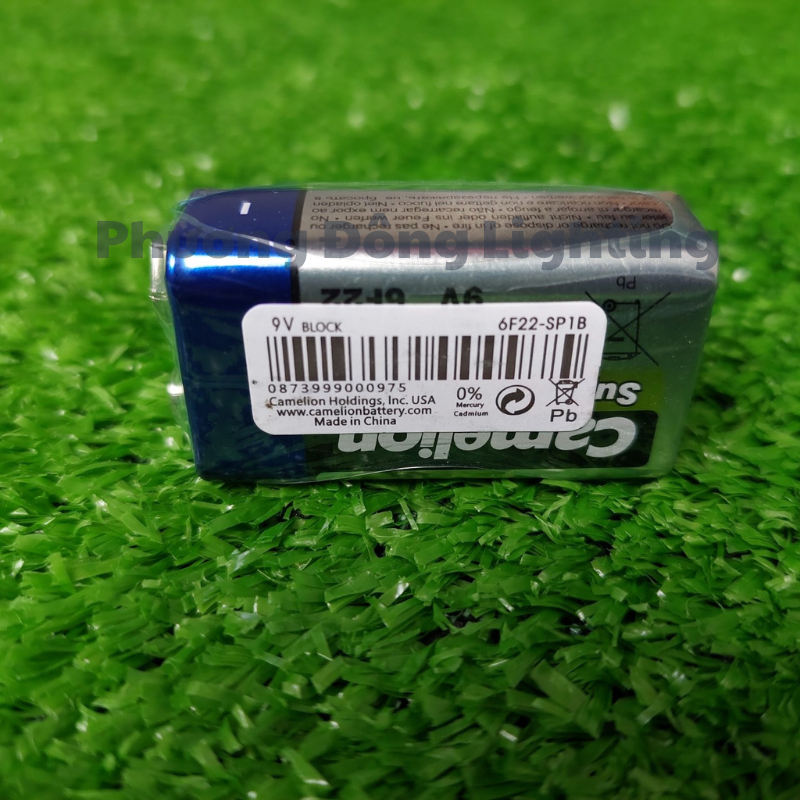 Hộp 10 viên Pin Vuông 9v GOLTOE, CAMELION, MAXELL