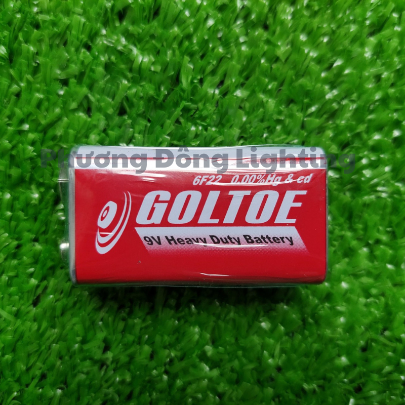 Hộp 10 viên Pin Vuông 9v GOLTOE, CAMELION, MAXELL