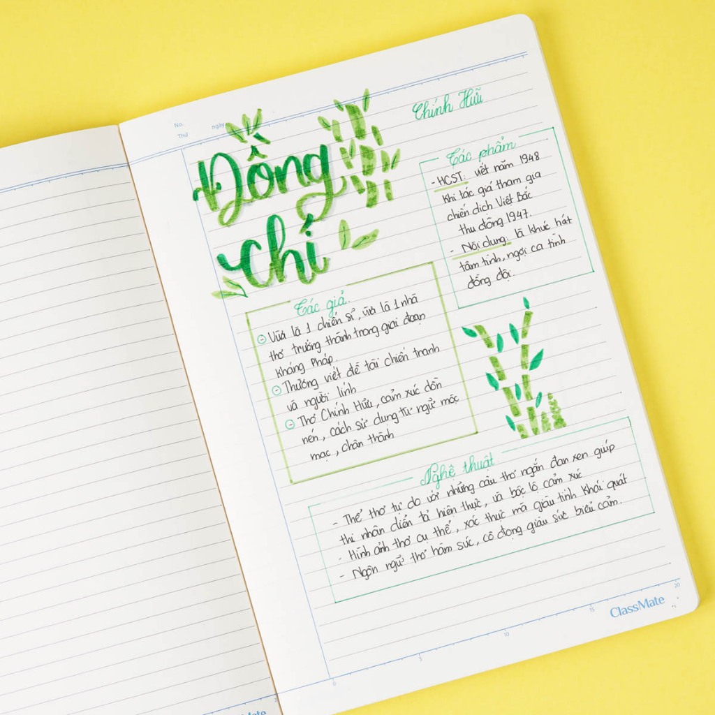 Vở Kẻ Ngang Classmate - 1 Quyển - Vở B5 100/200 Trang, 80gsm, Vở May Gáy B5 Bìa Fish Chống Nước, Giấy Chống Lóa Mắt