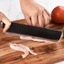 Dao xoắn đầu, lượn sóng dùng để thái thịt đông lạnh, rau củ chống dính - tiện dụng, siêu bền