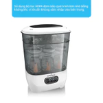 Máy tiệt trùng hơi nước sấy khô Baby Brezza Mỹ, máy tiệt trùng bình sữa cho bé - Bảo hành chính hãng 1 năm — ảnh 6