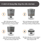 Máy tiệt trùng hơi nước sấy khô Baby Brezza Mỹ, máy tiệt trùng bình sữa cho bé - Bảo hành chính hãng 1 năm — ảnh 7