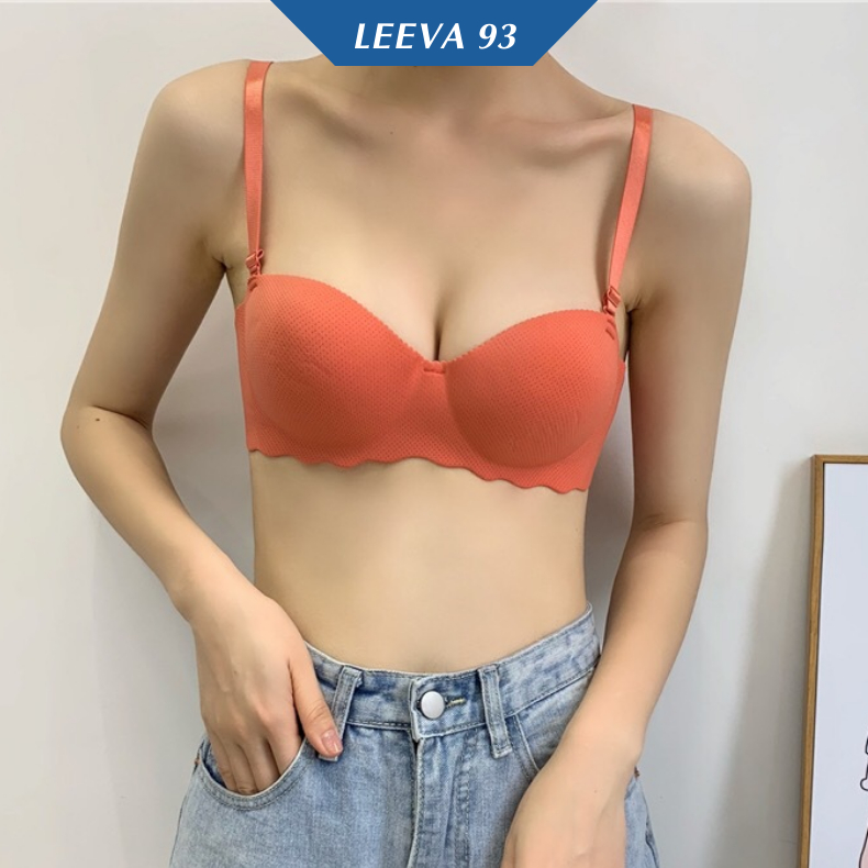Áo ngực đúc su không gọng không viền có đệm nâng đỡ V1, Áo Bra đúc su ôm sát V1 - AN17