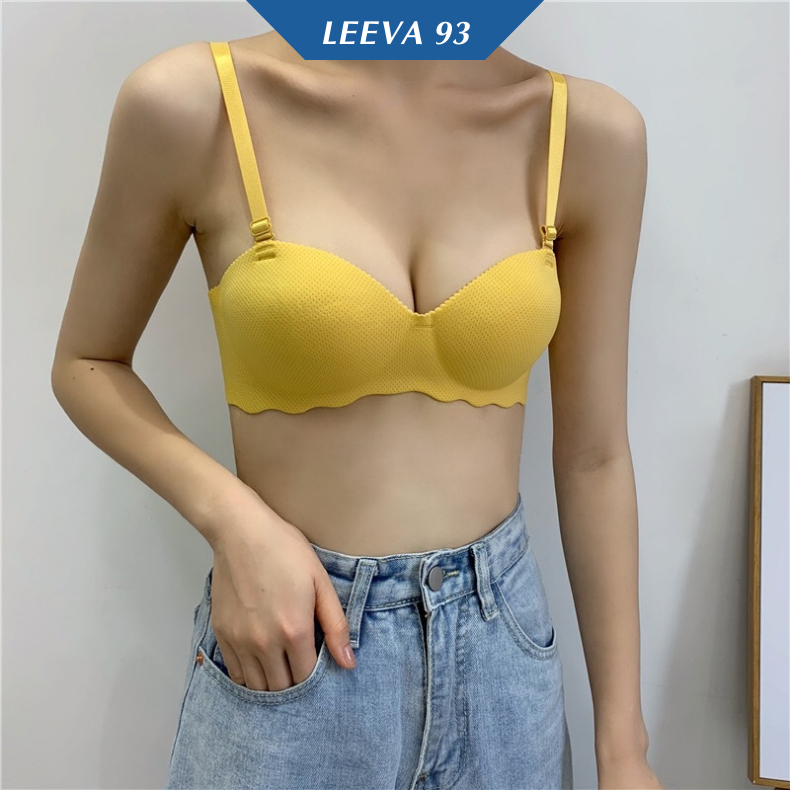 Áo ngực đúc su không gọng không viền có đệm nâng đỡ V1, Áo Bra đúc su ôm sát V1 - AN17