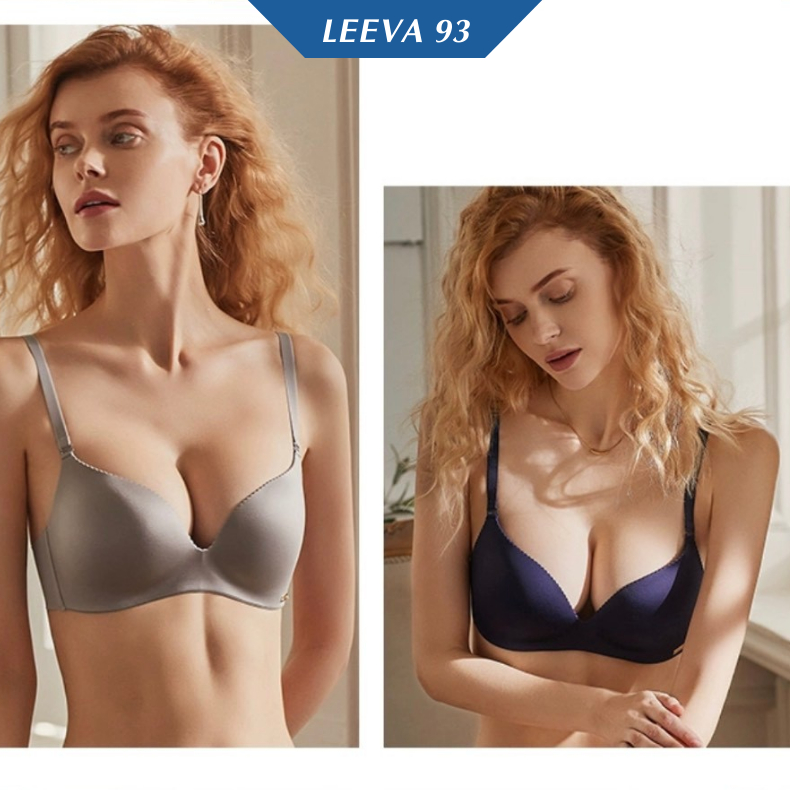 Áo ngực nữ 2 dây đúc su không gọng không viền, áo Bra nữ 2 dây su đúc mềm mại  AN18