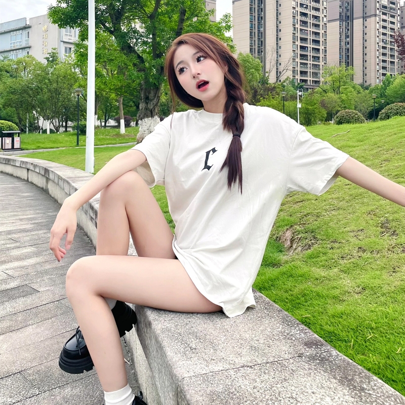BLACKDOKI Áo thun basic L LOGO VER1 unisex ,áo phông hiện đại cotton dày dặn oversize nam nữ