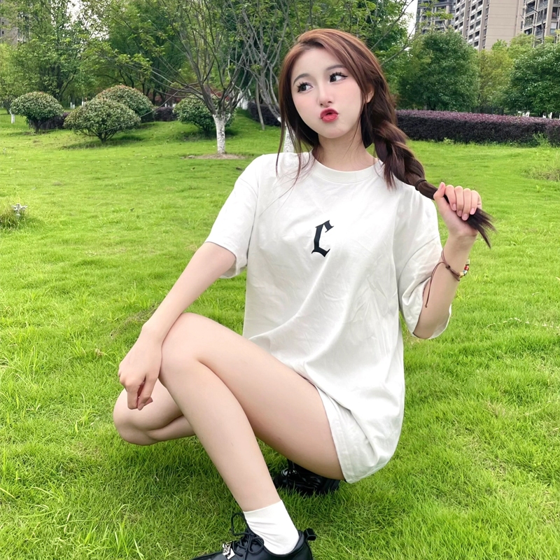 BLACKDOKI Áo thun basic L LOGO VER1 unisex ,áo phông hiện đại cotton dày dặn oversize nam nữ