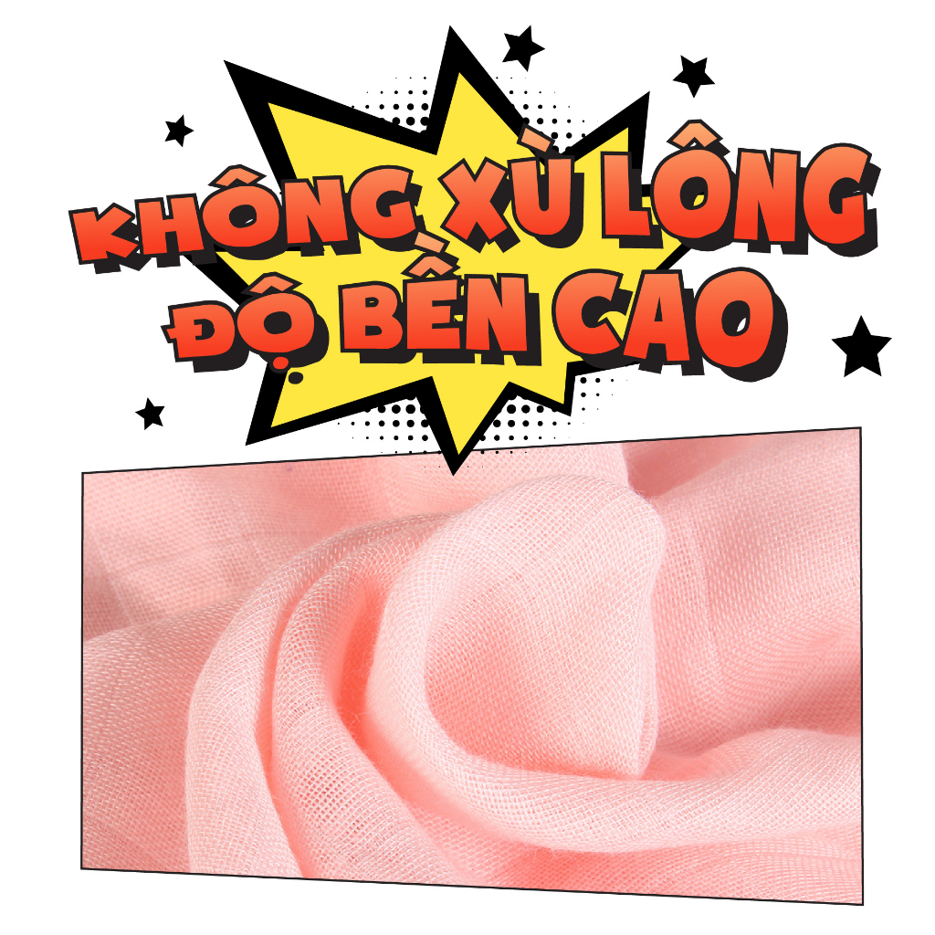 Ảnh COMBO 3 Mẫu Khăn sợi tre đa năng Nappi (Khăn sữa 30x30cm - Khăn đa năng 120x120cm - Khăn 77x77cm) 3