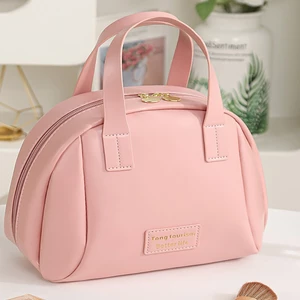 Túi xách nữ đựng đồ trang điểm Túi đựng mỹ phẩm gọn gàng khi bỏ vào Vali du lịch Giỏ đựng đồ makeup Giỏ xách nữ