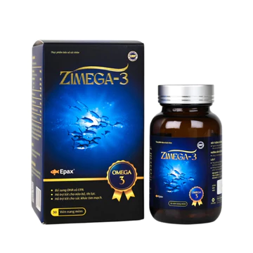 Zimega-3 Bổ Sung DHA Và EPA, Hỗ Trợ Tốt Cho Não Bộ, Thị Lực, Hỗ Trợ Sức Khỏe Tim Mạch Lọ 30 Viên