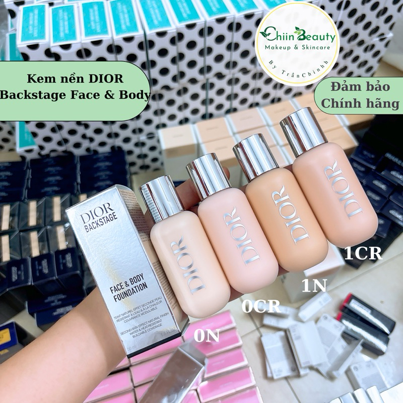 Tone 0N 0CR 1N 1CR Kem n n Dior Backstage Face and Body Foundation Chiin Beauty Shopee Vi t Nam