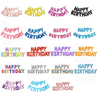 Dây bóng chữ happy birthday,  trang trí sinh nhật  , YẾN NHI SHOP