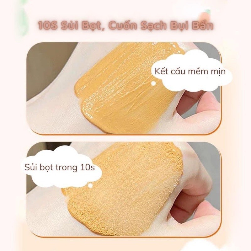 Mặt Nạ Sủi Bọt Thải Độc Cà Rốt YANFU Làm Sạch Bụi Bẩn, Mờ Thâm, Giảm Mụn Đầu Đen Hộp 12 gói MN01