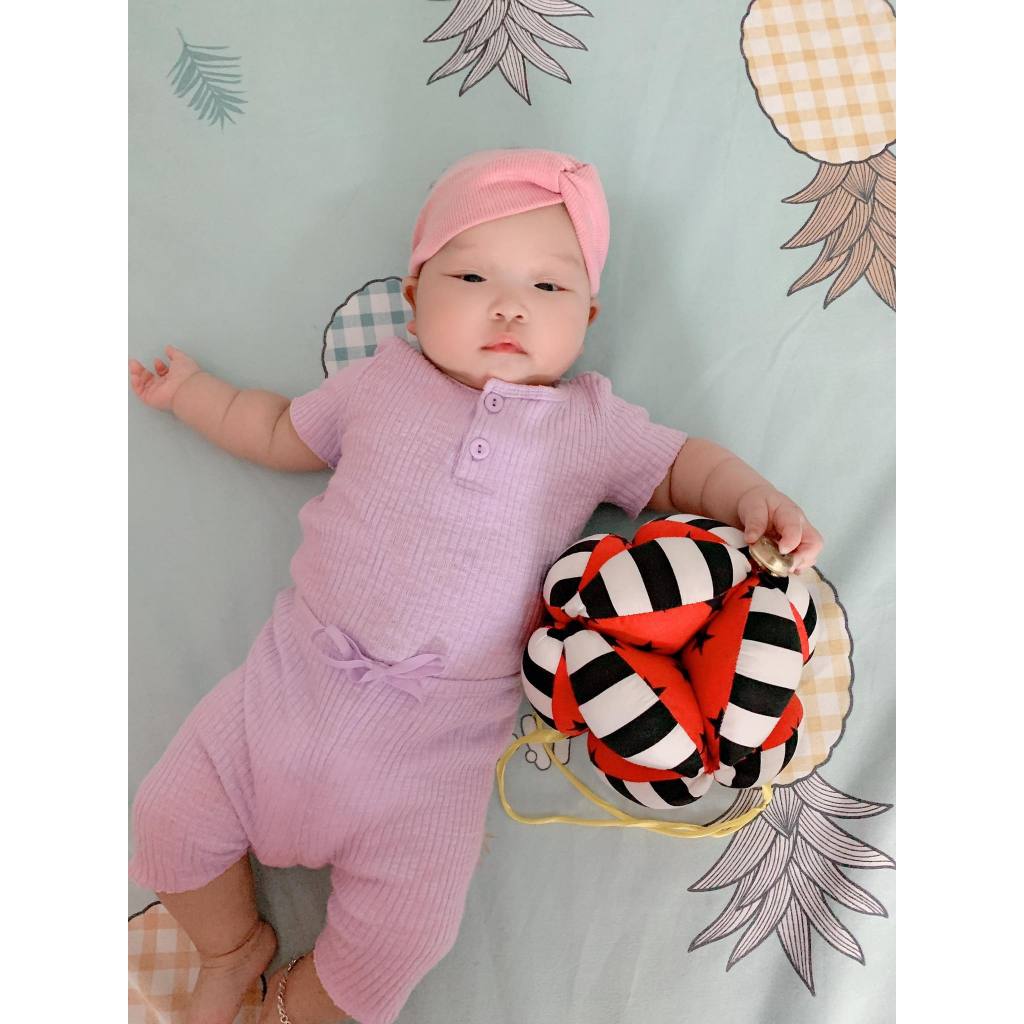 Bóng Múi Montessori - Vải 100% cotton - Giáo dục sớm Kiwi's mom
