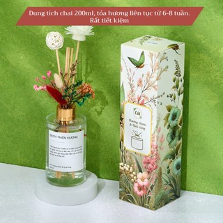 Tinh Dầu Nước Hoa Khuếch Tán Thơm Phòng - Que Khuếch Tán Hương Thơm Không Cồn An Toàn Cho Sức Khỏe