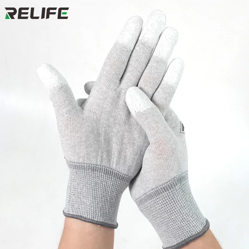Găng tay chống tĩnh điện RELIFE RL-063 dùng sửa điện thoại, hạn chế bám vân tay, chống trượt