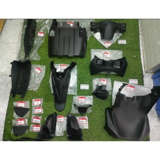 bộ dàn nhựa nhám ab air blade 110 fi 2009 2010 phun xăng điện tử ( 17 món như hình )