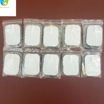 Combo 10 cặp dán xung 4,5x6cm dùng cho máy bộ quốc phòng, máy goldlife, máy điện châm hoa đà...