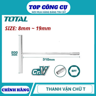 ĐỒ NGHỀ TOTAL Thanh vặn tay cầm T Total 8mm ~ 19mm <HÀNG CHÍNH HÃNG>