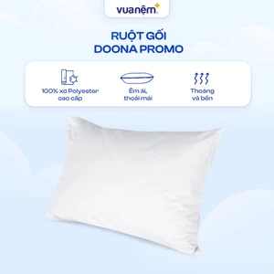 Gối bông Doona Soft 45x65cm nâng đỡ nhẹ nhàng êm ái, thoáng khí