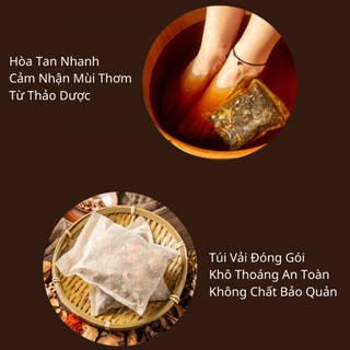 30 Túi Thảo Dược Ngâm Chân Giúp Thư Giãn Ngủ Ngon Làm Ấm Cơ Thể Giảm Đau Nhức Toàn Thân