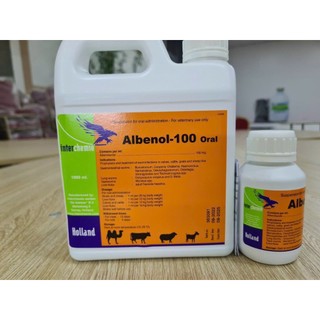 Thuốc thú y Interchemie Albenol 100 Oral tẩy giun sán cho trâu bò dê cừu gia súc gia cầm