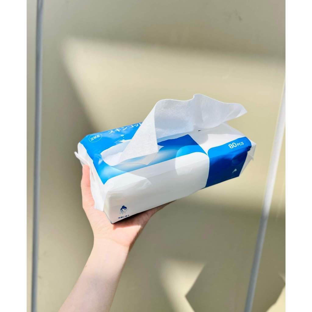 Khăn tẩy Trang Đa Năng Nguyên Sinh Nhật Bản - Có Thể Tái Sử Dụng