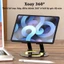 Giá đỡ Laptop chân xoay 360 độ, Đế kê laptop Máy tính bảng Ipad Có thể điều chỉnh độ cao/góc, có thể gấp gọn