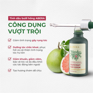Serum Phục Hồi Tóc Bưởi Hồng ABERA 50ml - Dưỡng Tóc Chắc Khỏe, Mềm Mượt, Giảm Khô Xơ, Chẻ Ngọn Tóc