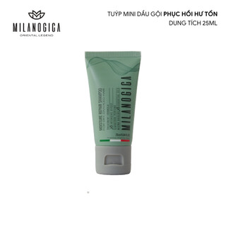 Dầu gội xả Phục hồi hư tổn Milanogica 25ml dành cho tóc khô sơ, hư tổn