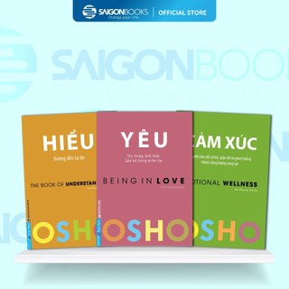 Sách - Combo 3 Quyển Osho - Yêu, Hiểu, Cảm Xúc