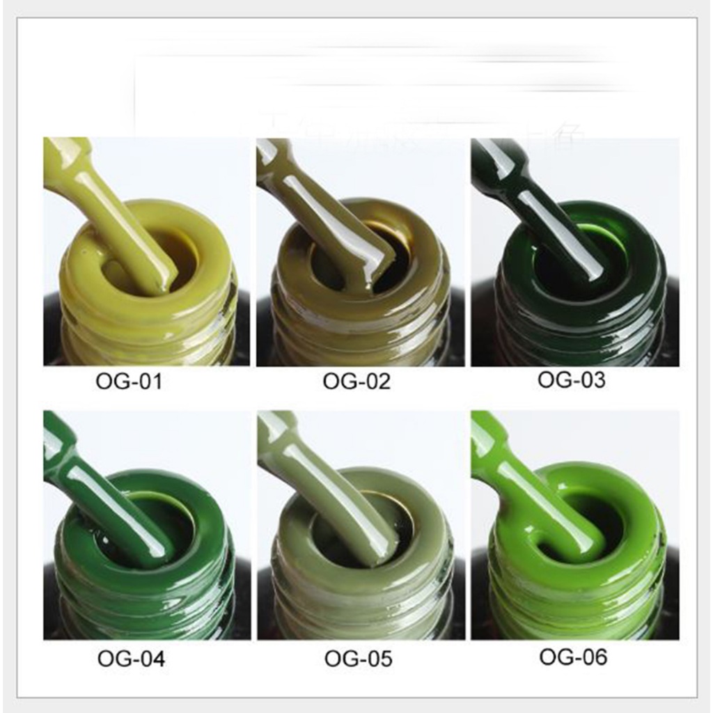 Sơn gel AS chọn lẻ 6 màu OG