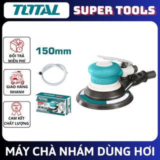 TOTAL Máy chà nhám dùng hơi 6'' 150mm TAT91512