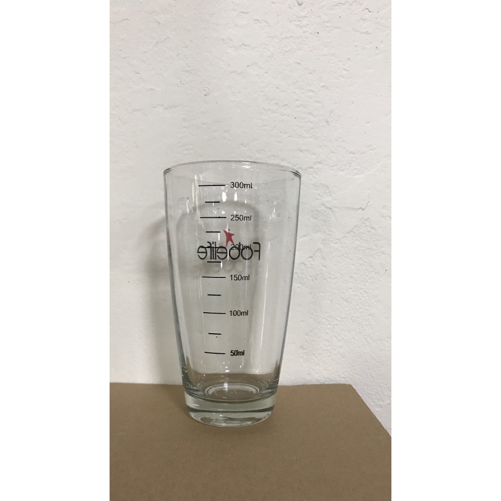 (GIFT) LY THỦY TINH FOBE CÓ CHIA VẠCH PHA SỮA 300ml