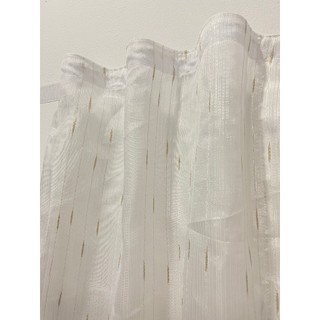 Rèm Dán, Vải Voan Gân Decor Trang Trí Xinh Xắn Tiện Lợi Cho Cửa Sổ Phòng Ngủ, Phòng Khách, Quán Cà Phê...