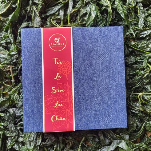 Hộp Trà Lá Sâm Lai Châu cao cấp 12 viên