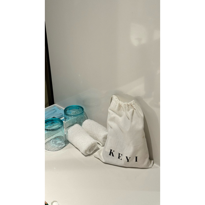 Túi vải Dust bag để đồ mỹ phẩm du lịch KEYI