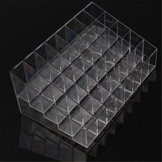 Khay Đựng Son Môi 24 Ô Nhựa Mica Siêu Bền Trong Suốt Kệ Đựng Mĩ Phẩm Trang Sức- Kệ Đựng Mỹ Phẩm