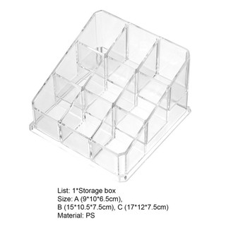 Khay Đựng Son Môi 24 Ô Nhựa Mica Siêu Bền Trong Suốt Kệ Đựng Mĩ Phẩm Trang Sức- Kệ Đựng Mỹ Phẩm