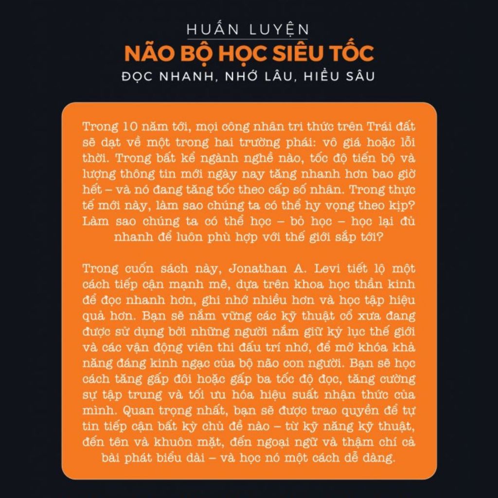 Sách - Huấn Luyện Não Bộ Học Siêu Tốc, Bộ Não Thứ Hai, Rèn Luyện Sâu Bizbooks