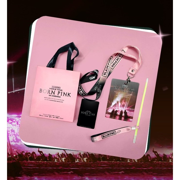 Set Gift Blackpink Born Pink in Cinema (CGV VN) | Shopee Việt Nam