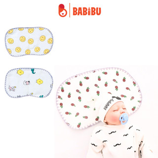 Gối xô sơ sinh cotton ovan mềm mại, thoáng khí thấm hút mồ hôi, mềm mại giúp bé ngủ ngon