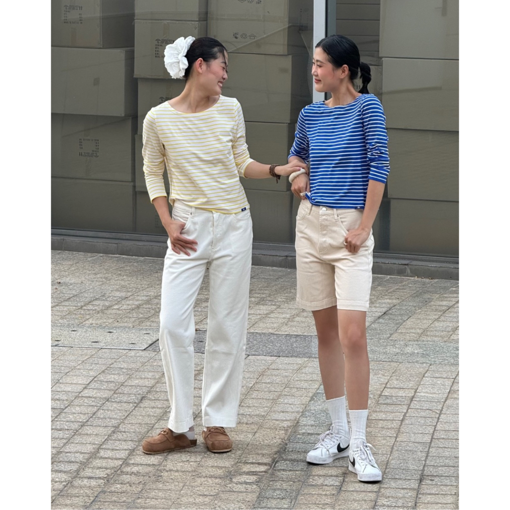 Ảnh TheBlueTshirt - Áo thun tay dài, cổ thuyền, phom regular cho nữ - The Lifetime T - Women 4